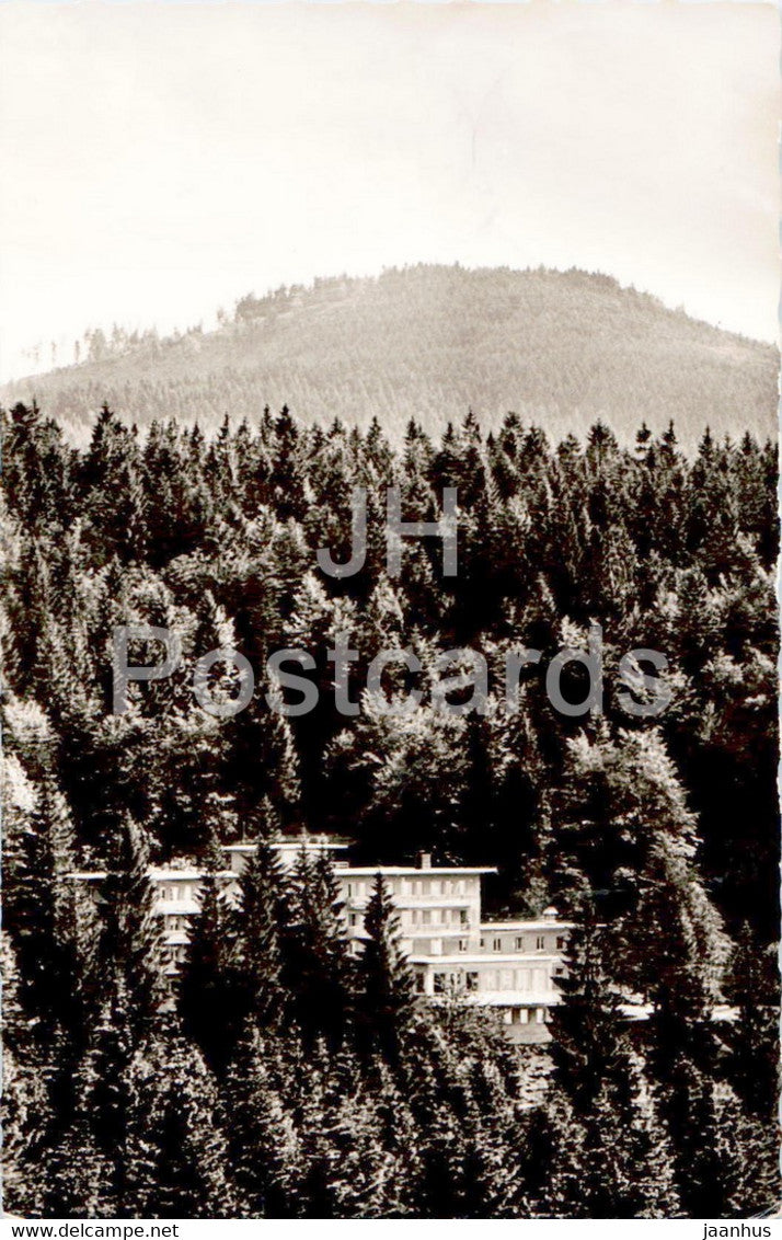 Friedrich Hilda Heim 800 m an der Schwarzwaldhochstrasse - 1966 - Germany - used - JH Postcards