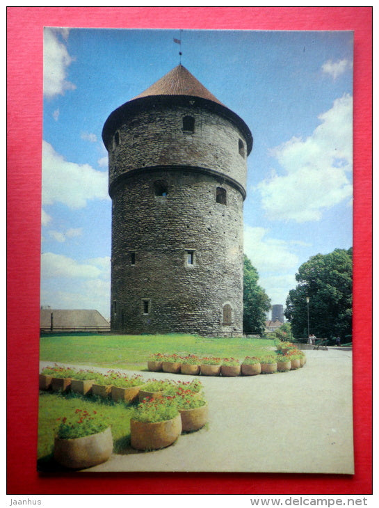The Cannon Tower Kiek in de Kök , 15th century - Tallinn - 1988 - Estonia USSR - unused - JH Postcards