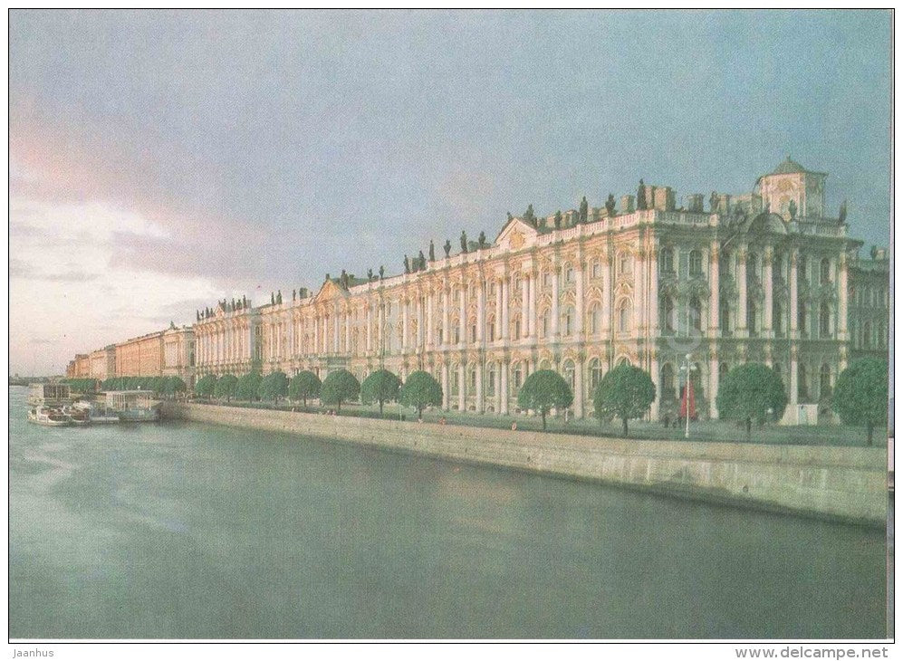 The Winter Palace - White Nights - Leningrad - St. Petersburg - 1986 - Russia USSR - unused - JH Postcards