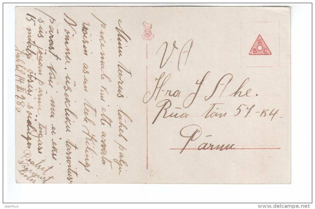 Austrian movie actress - Eva May - 269/6 - cinema - circulated in Estonia 1928 - Germany - used - JH Postcards