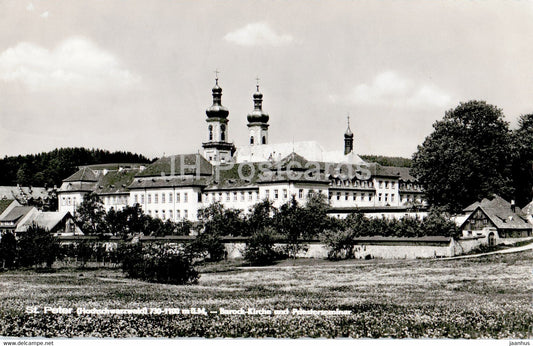 St Peter - Barock Kirche und Priesterseminar - Germany - used - JH Postcards
