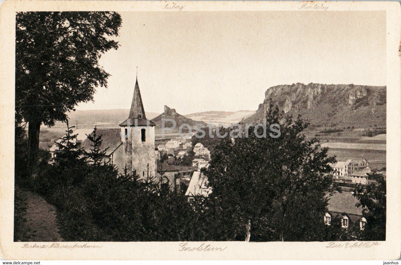 Gerolstein - Eifel - Richarz Naturaufnahmen - old postcard - Germany - unused - JH Postcards