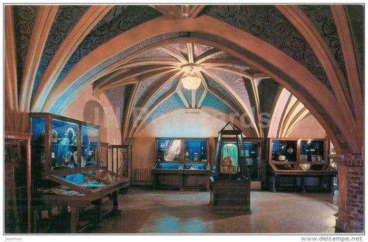The Detinets - Interior of Faceted Chamber - Novgorod - 1982 - Russia USSR - unused - JH Postcards