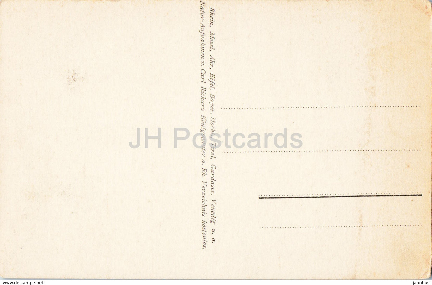 Gerolstein - Eifel - Richarz Naturaufnahmen - old postcard - Germany - unused