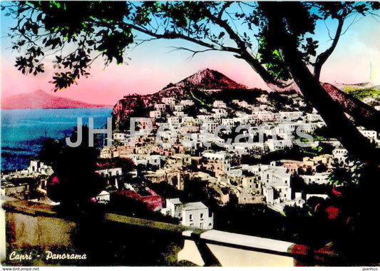 Capri - panorama - 1 - Italy - unused - JH Postcards