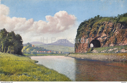 Fruhling im Bohm Mittelgerbirge - Motiv bei Neschwitz - Photochromie - 3740 - old postcard - unused - JH Postcards