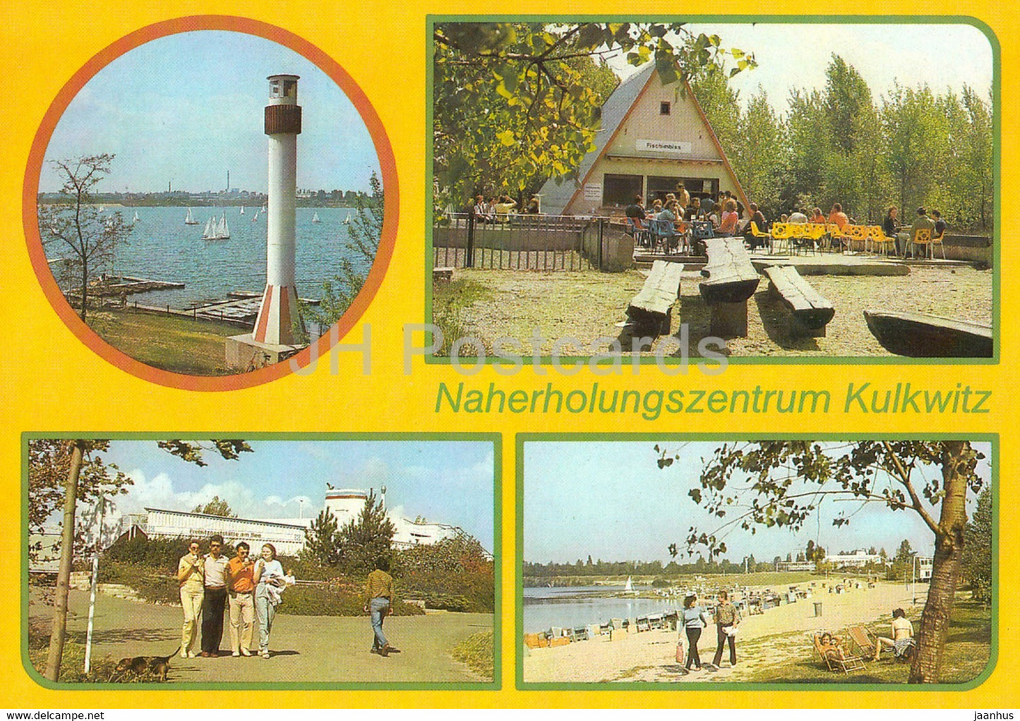 Naherholungszentrum Kulkwitz - Germany DDR - unused - JH Postcards