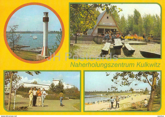 Naherholungszentrum Kulkwitz - Germany DDR - unused - JH Postcards
