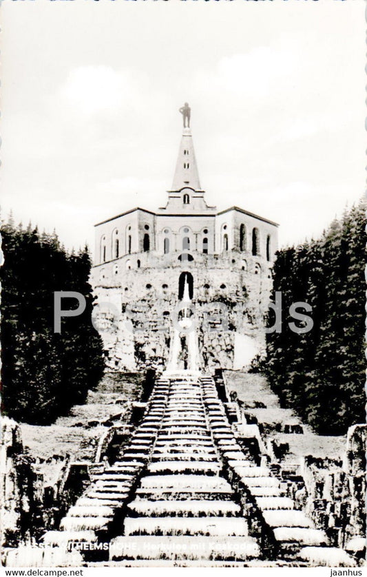 Kassel - Wilhelmshohe - old postcard - Germany - unused - JH Postcards