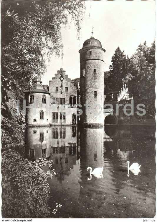 Schloss Mespelbrunn - castle - Germany - unused - JH Postcards