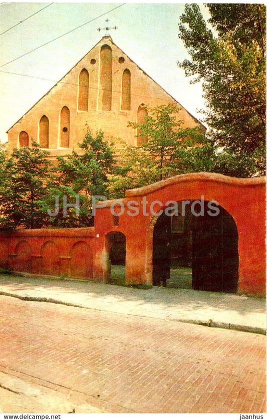 Vilnius - Church of St Nicholas - 1973 - Lithuania USSR - unused - JH Postcards