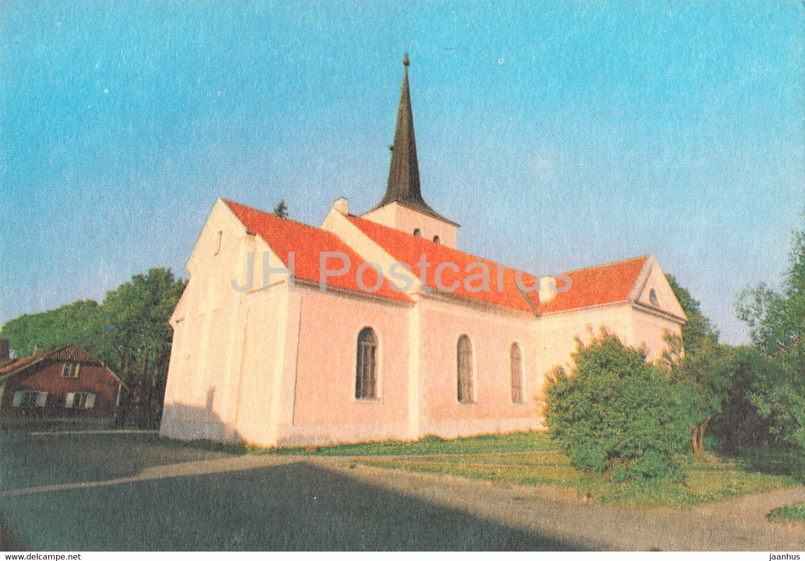 Paide - Holy Cross Church - 1993 - Estonia - unused - JH Postcards