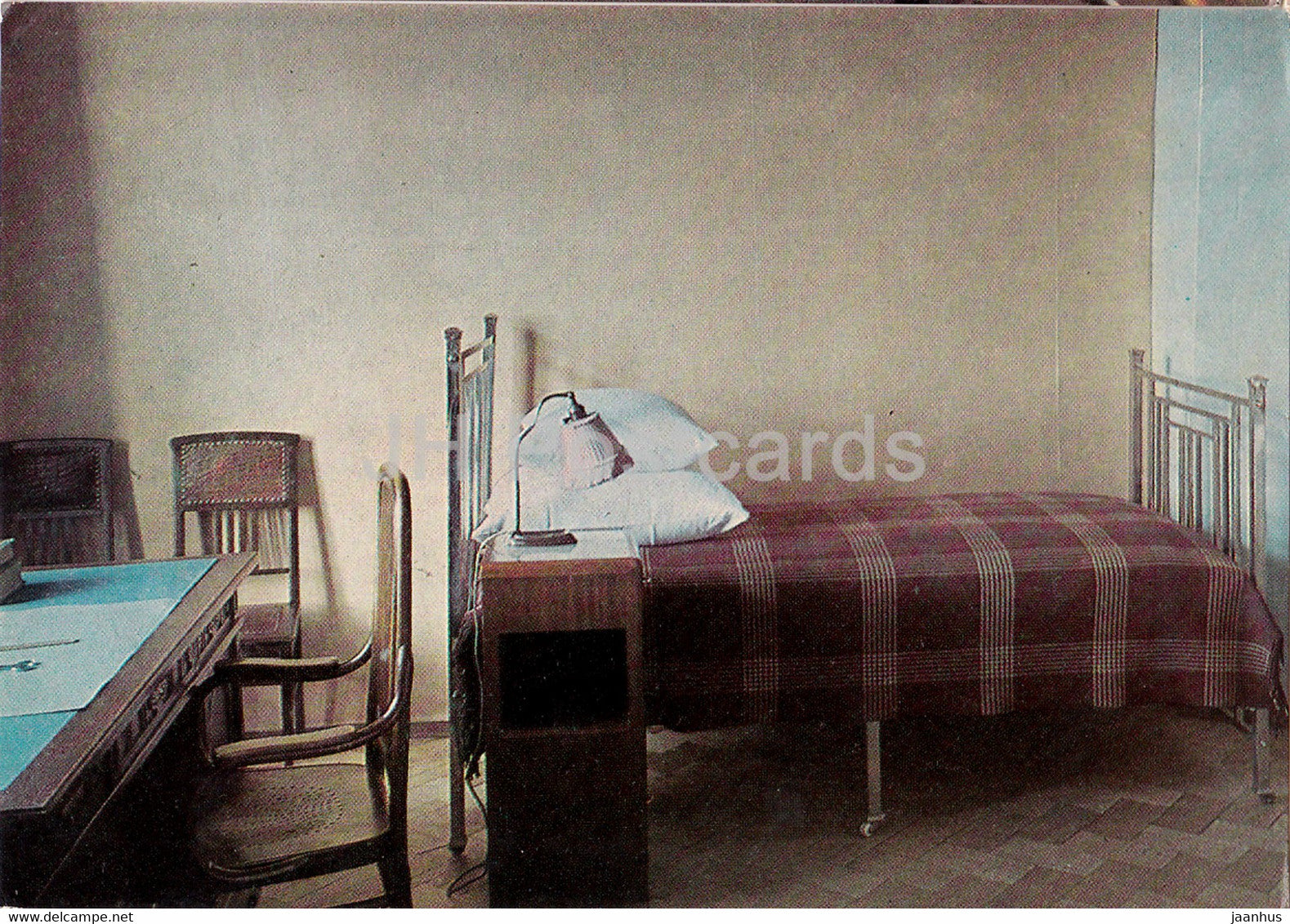 Lenin's study and apartment in the Kremlin - Lenin's Room - 1968 - Russia USSR - unused - JH Postcards