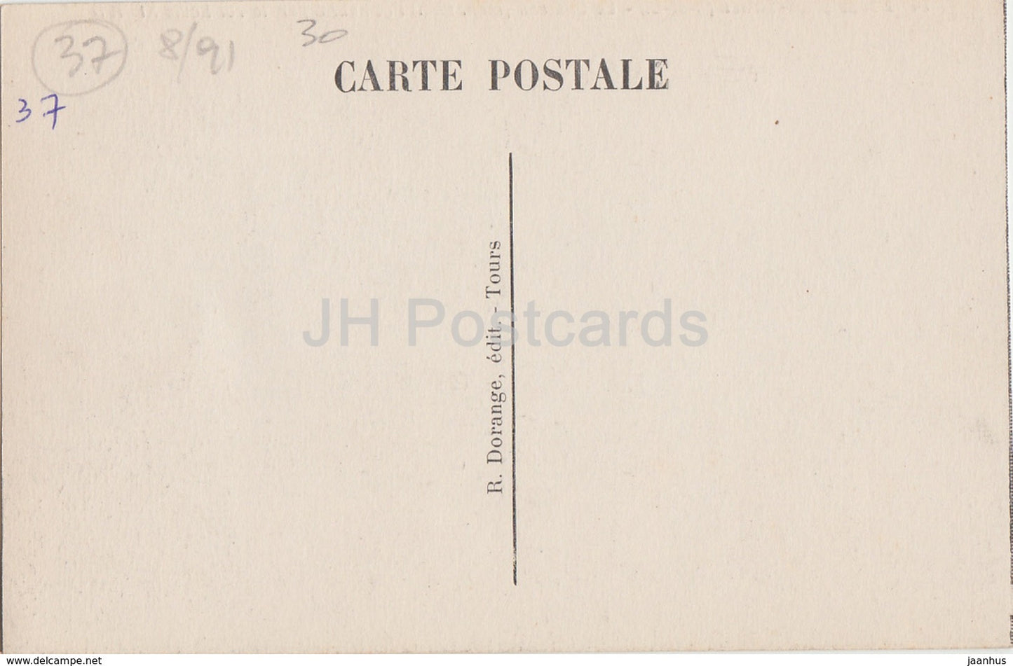 Château de Plessis les Tours - Le Château - Fut Habite par le roi Louis XI château - 14 - carte postale ancienne - France - inutilisé