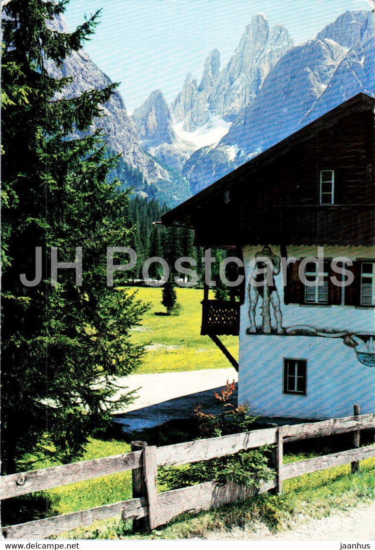 Piano Fiscalina 1454 m - Cima Dodici 3094 m - Fischeleinboden - 17.224 - Italy - unused - JH Postcards