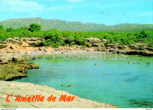 L'Ametlla de Mar - Cala Vidre - Costa Dorada Tarragona - 9 - 1985 - Spain - used - JH Postcards