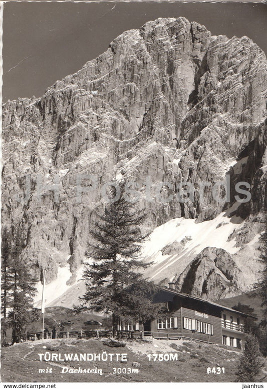 Turlwandhutte 1750 m mit Dachstein - 8431 - Austria - unused - JH Postcards