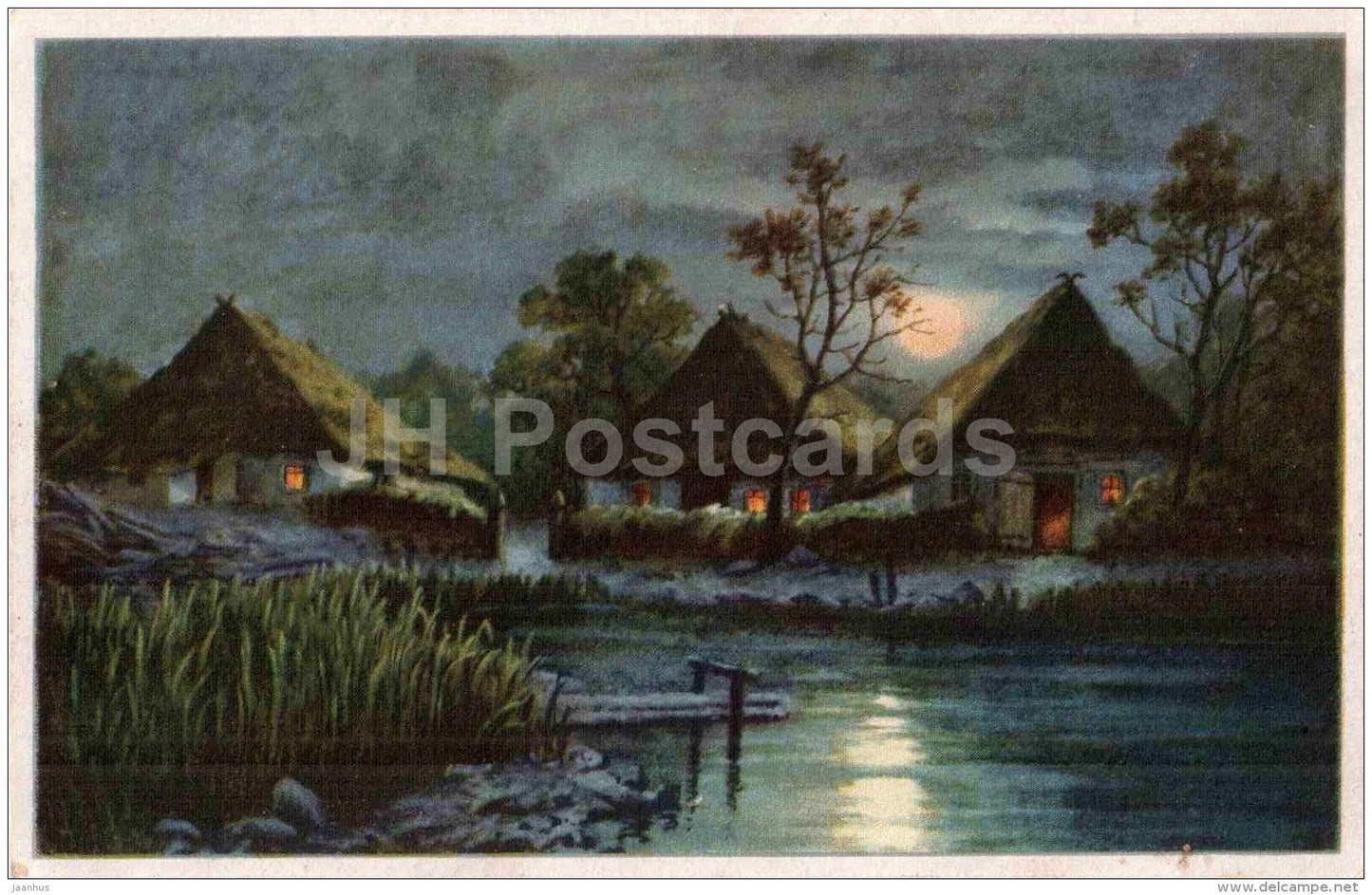 Wenau - Delila - 1457 - art - unused - JH Postcards