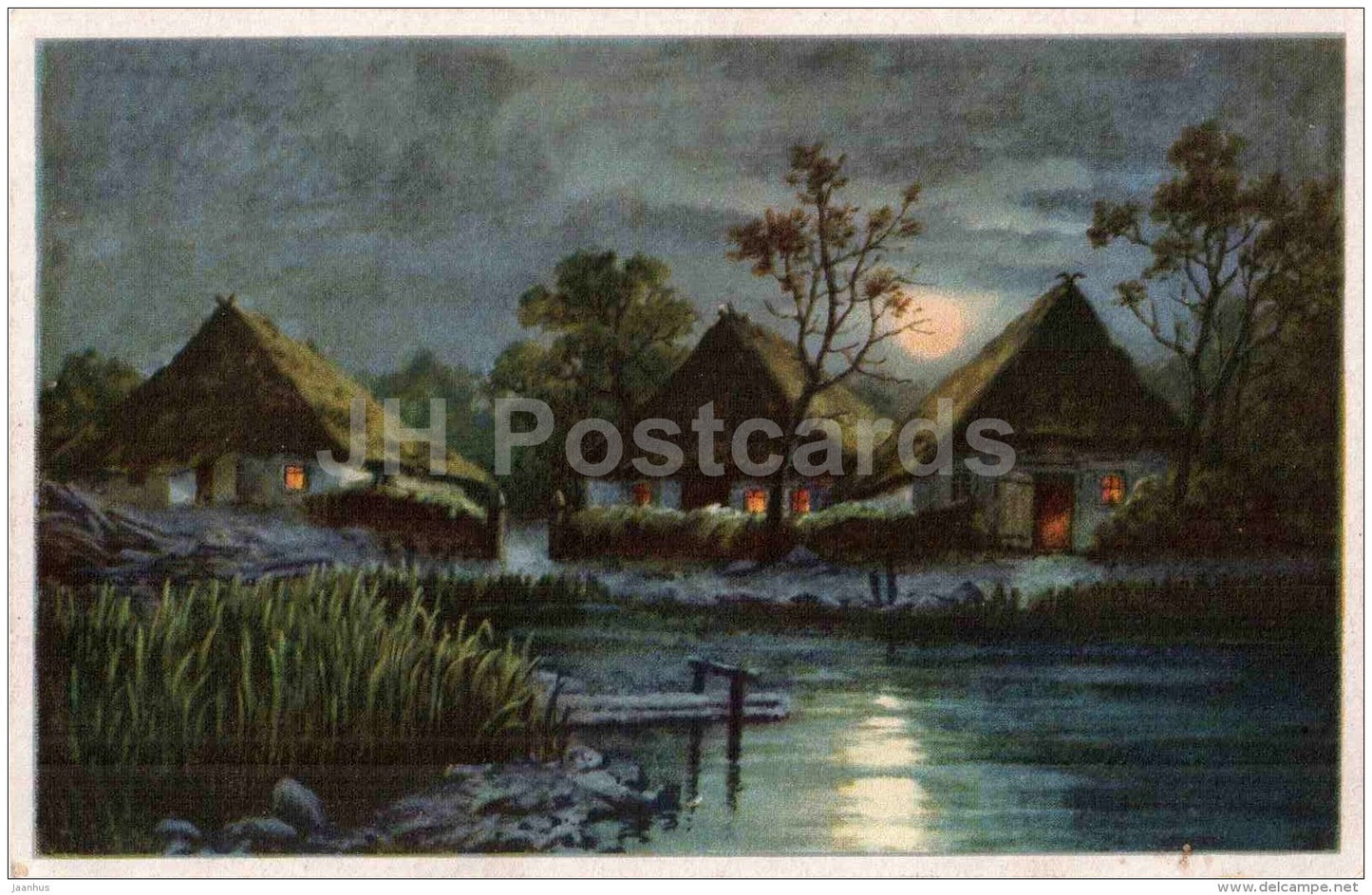 Wenau - Delila - 1457 - art - unused - JH Postcards
