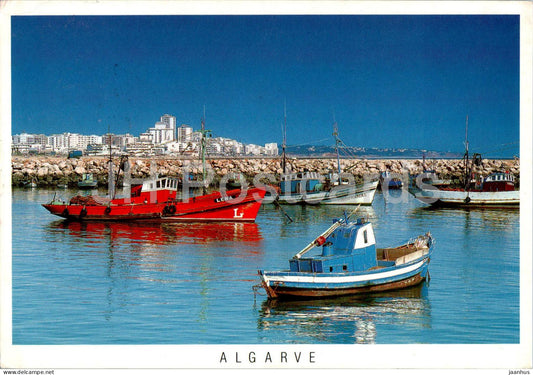 Quarteira - Algarve - boat - ship - 92355 - 1995 - Potugal - used - JH Postcards