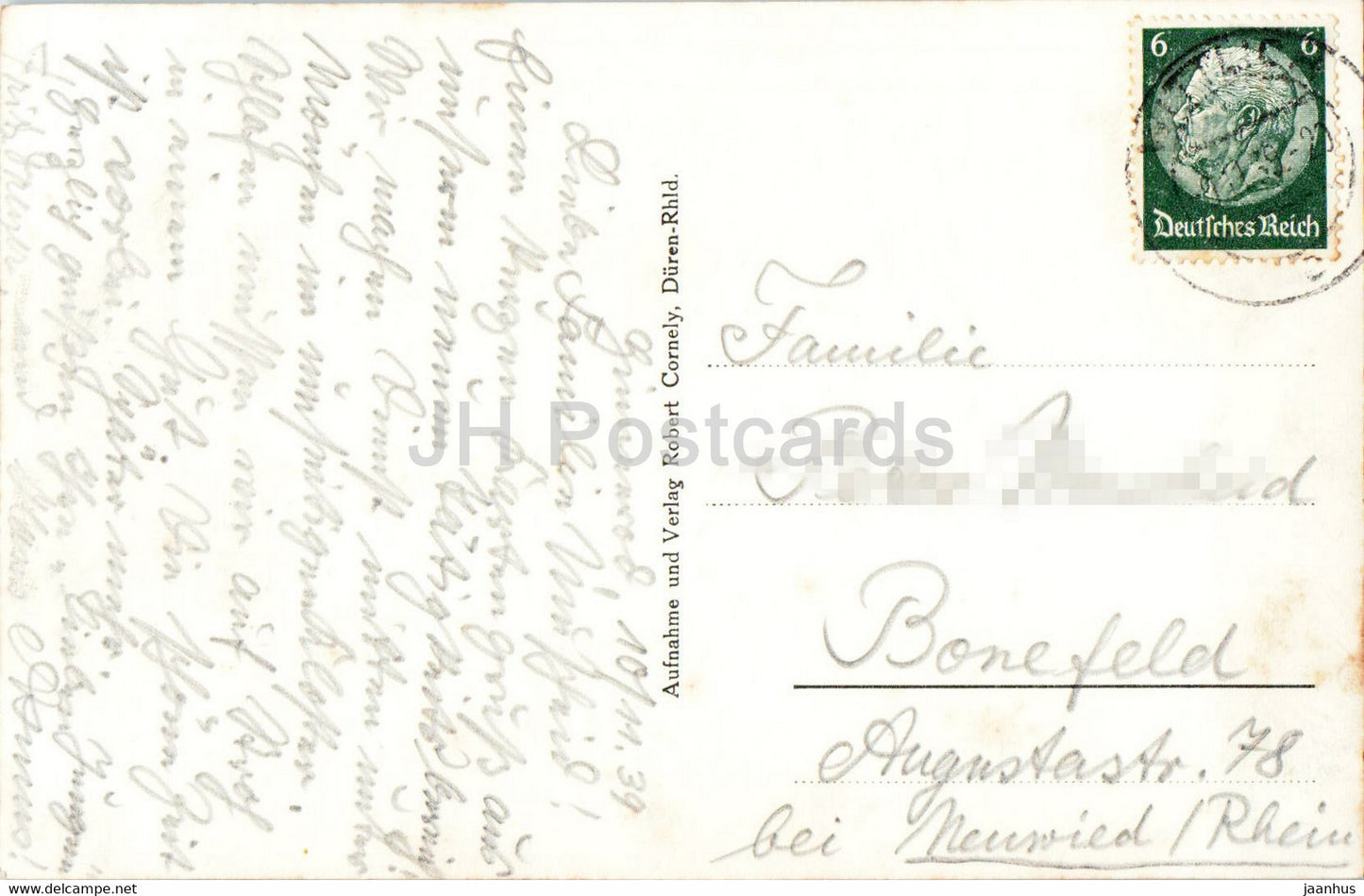 Kloster Himmerod i.d. Eifel - alte Postkarte - 1939 - Deutschland - gebraucht