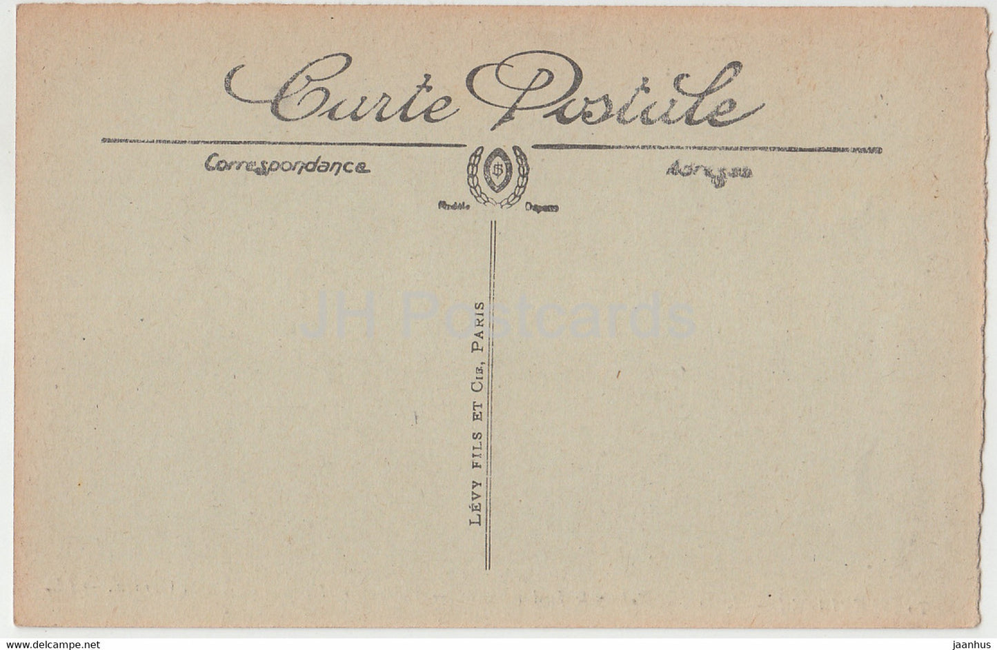 Le Havre - L'Hotel de Ville et le Jardin Public - The Town Hall - 75 - old postcard - France - unused