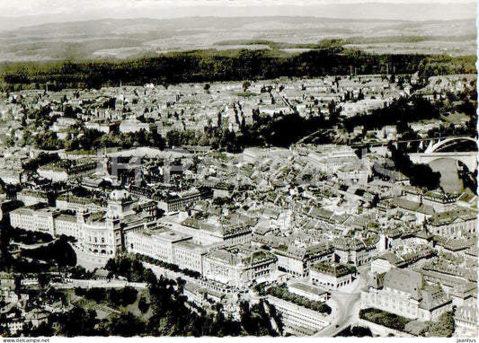 Bern - Berne - Fliegeraufnahme Bundeshaus Bern - 4762 - old postcard - Switzerland - unused - JH Postcards