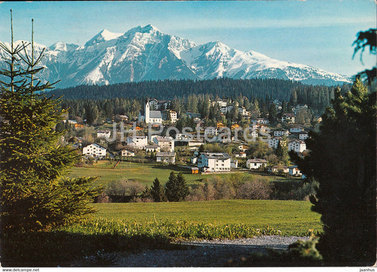 Flims Waldhaus mit Signina - 1972 - Switzerland - used - JH Postcards