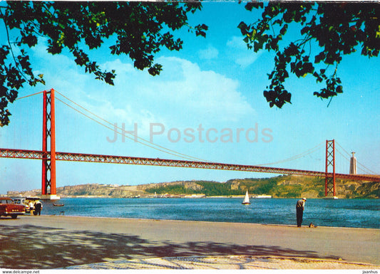 Lisbon - Lisboa - Ponte Salazar - bridge - 216 - Portugal - unused - JH Postcards