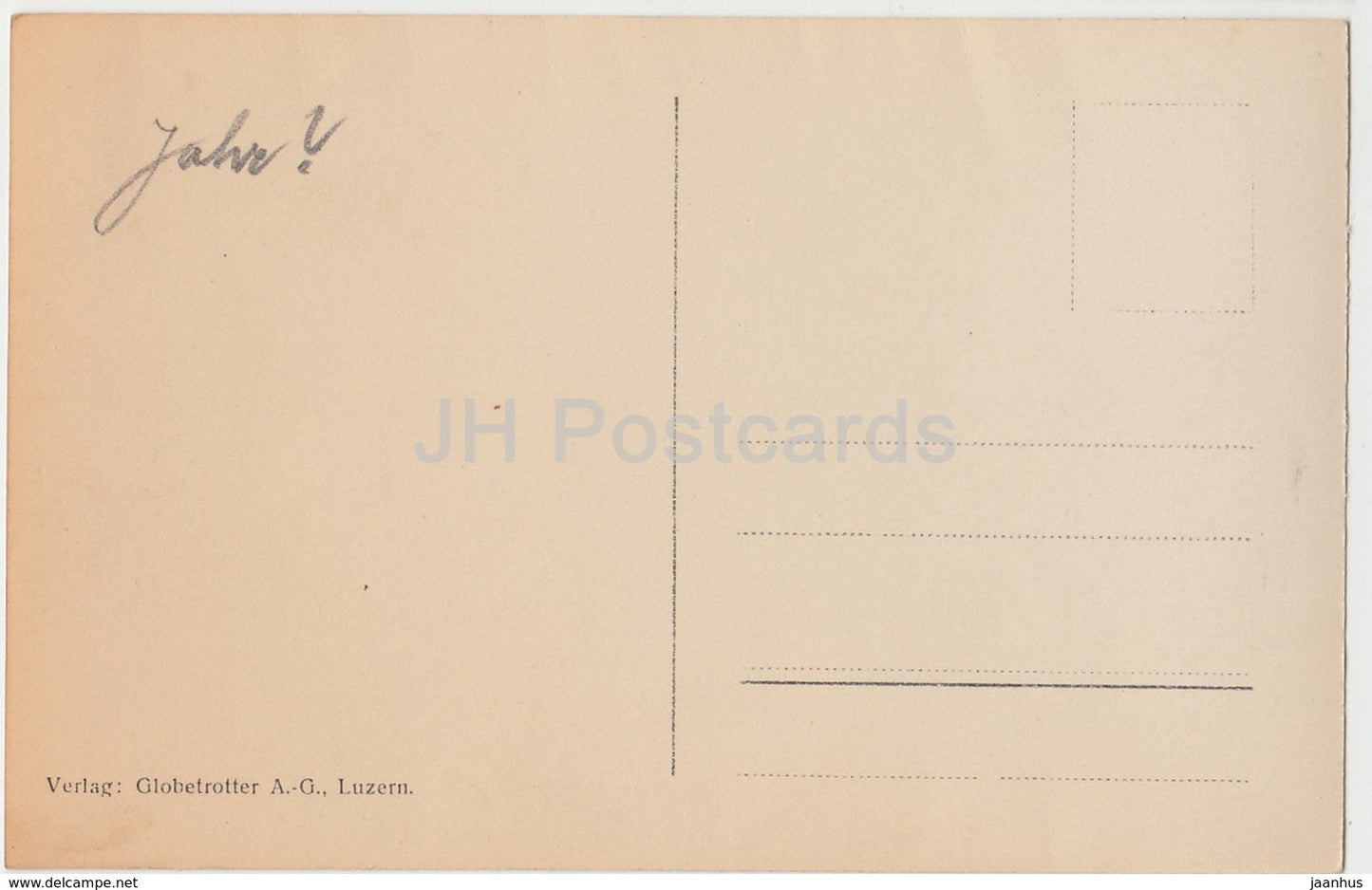 Rhonegletscherabsturtz - 1110 - Schweiz - alte Postkarte - unbenutzt