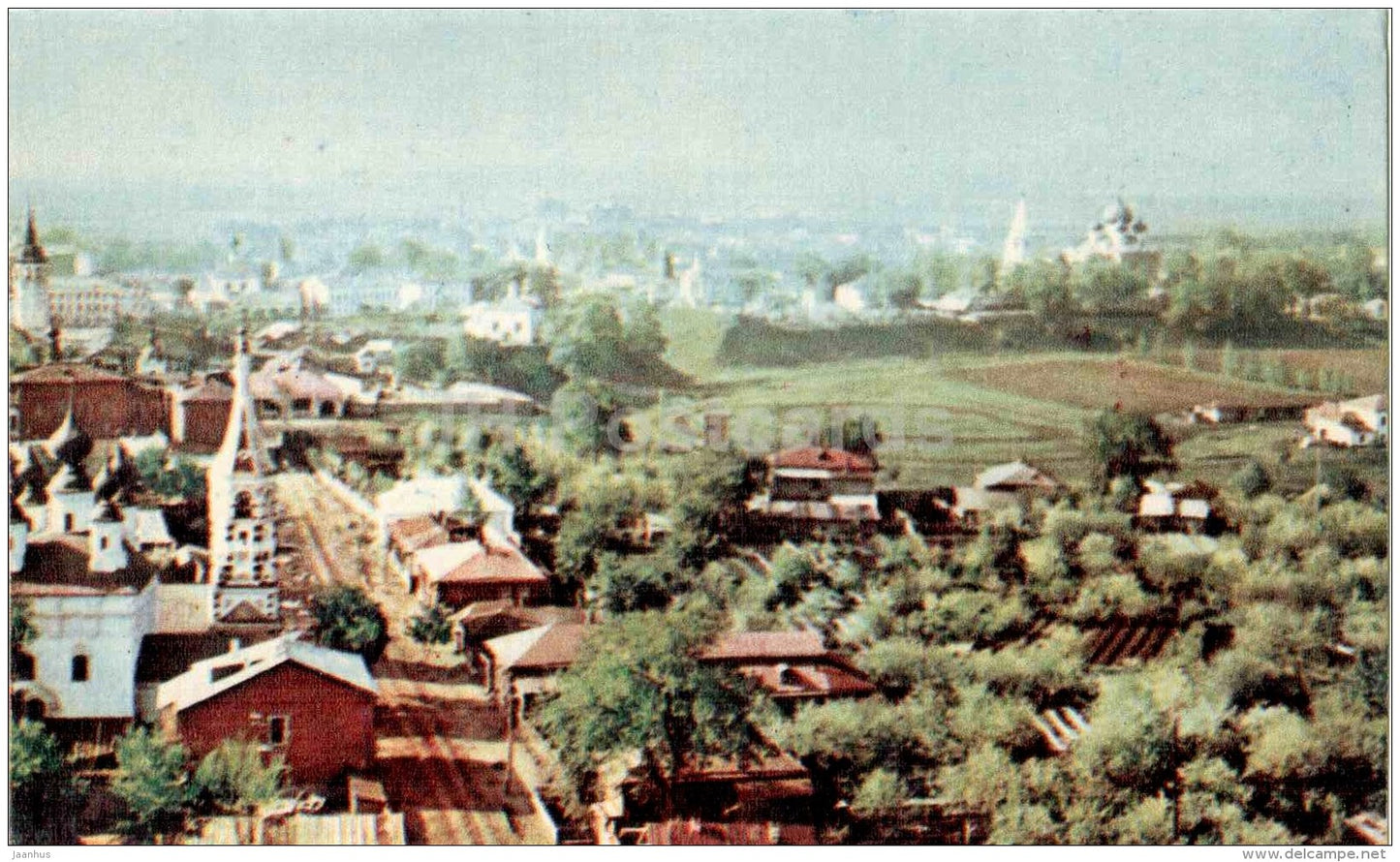 General view - Vladimir - 1969 - Russia USSR - unused - JH Postcards