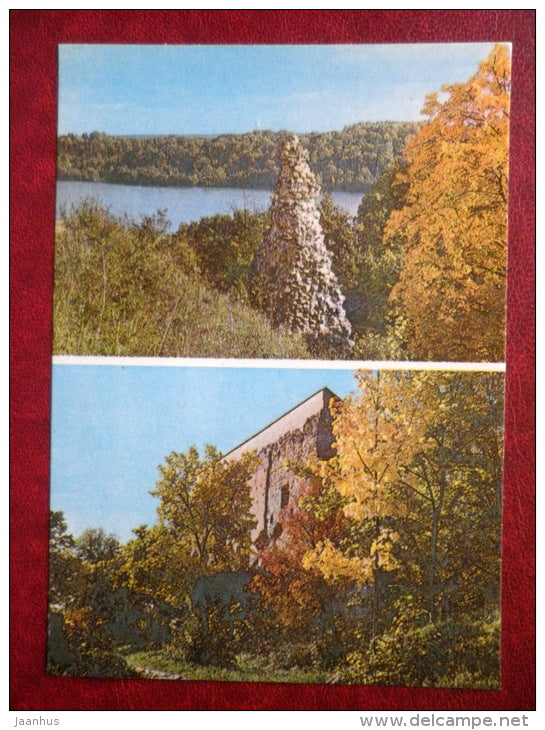 Castle Hill - Viljandi - 1982 - Estonia USSR - unused - JH Postcards