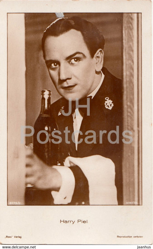German actor Harry Piel - Film - Movie - 5179 - Germany - old postcard - unused - JH Postcards