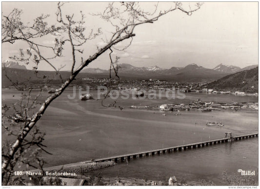 Norge - Narvik - Beisfjordbrua - 180 - Mittel - Norway - unused - JH Postcards