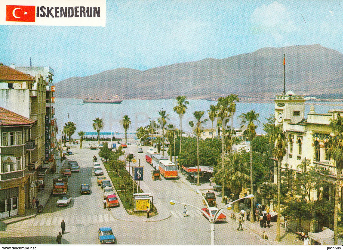 Iskenderun - view - 1984 - Turkey - used - JH Postcards