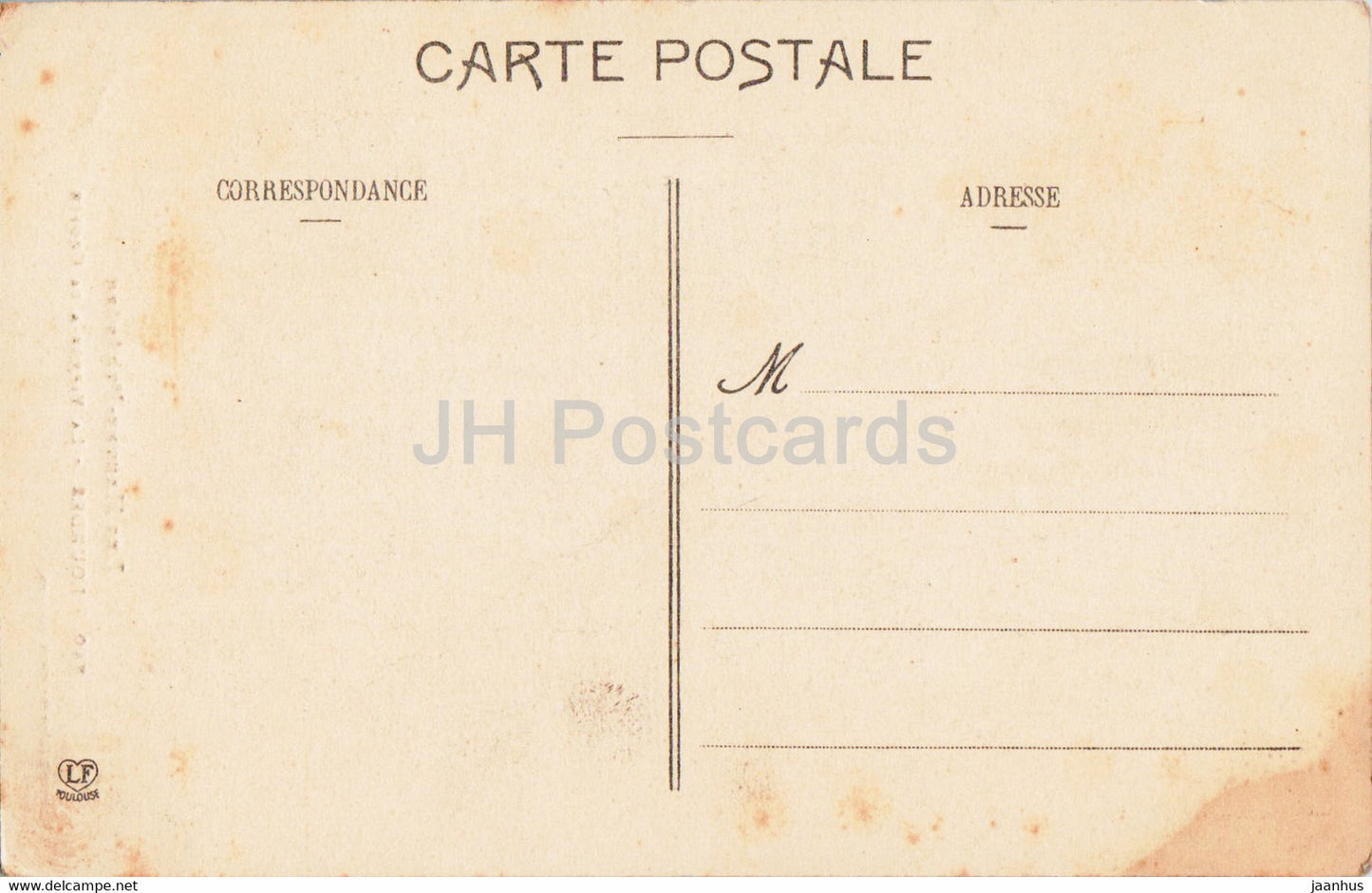 Lourdes - La Vierge a la Grotte - 840 - alte Postkarte - Frankreich - unbenutzt