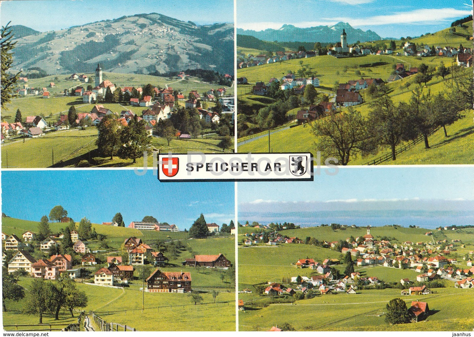 Speicher AR - multiview - 1975 - Switzerland - used - JH Postcards