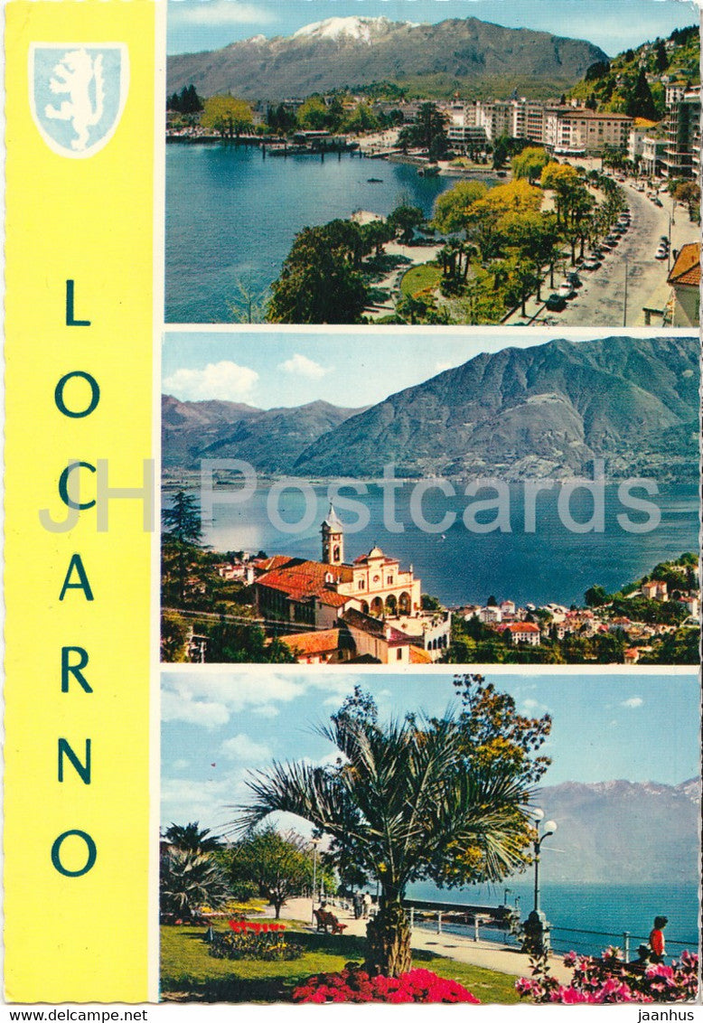 Locarno - Lago Maggiore - 96 - 1973 - Switzerland - used - JH Postcards