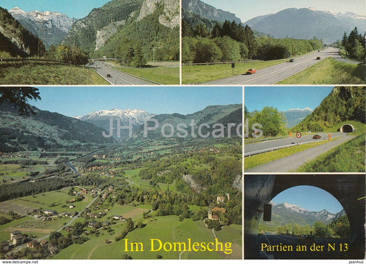 Im Domleschg - Partien an der N 13- 39977 - Switzerland - unused - JH Postcards