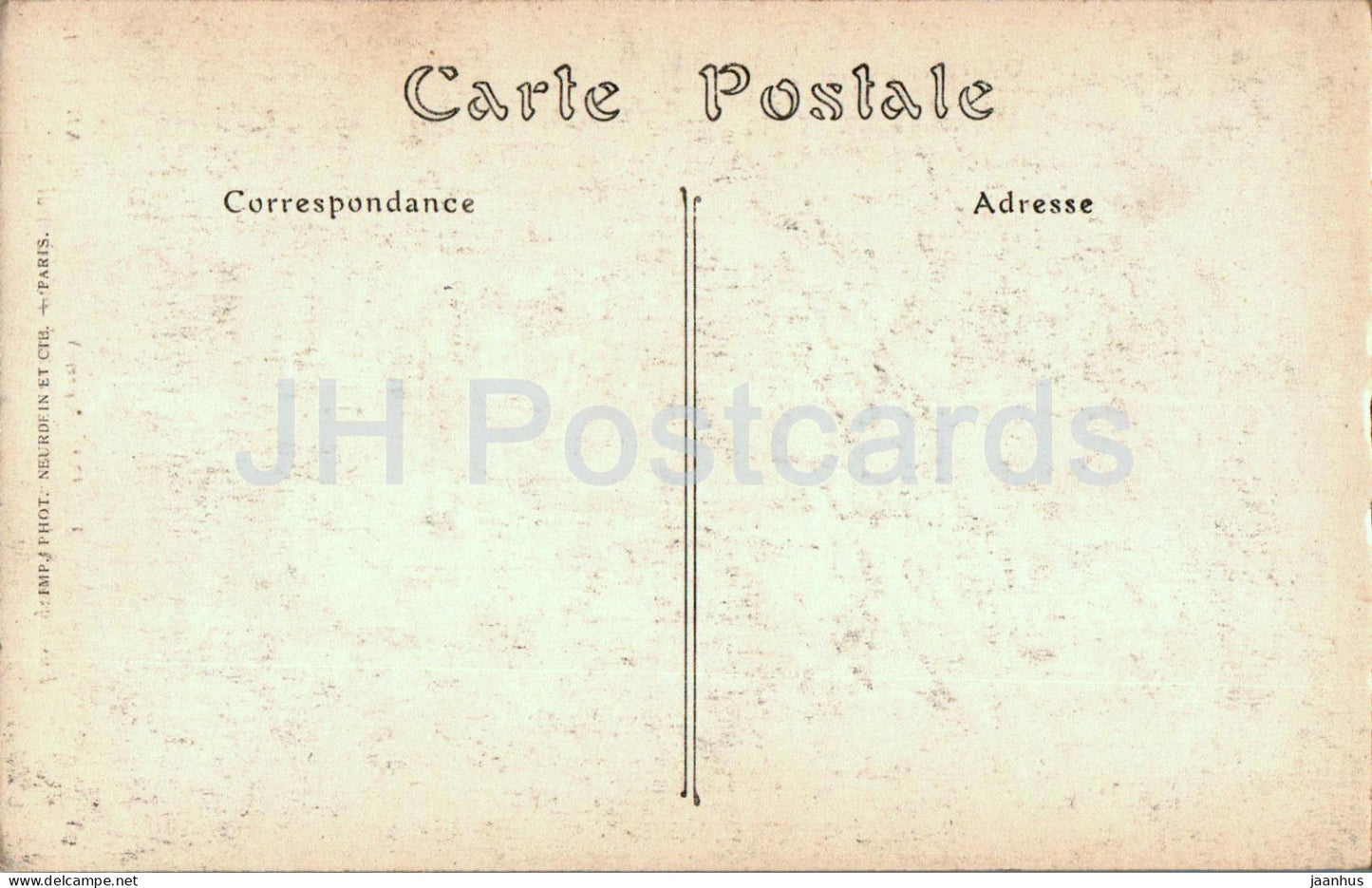 L'Epine - Basilique Notre Dame - Portail méridional - cathédrale - 93 - carte postale ancienne - France - inutilisée 