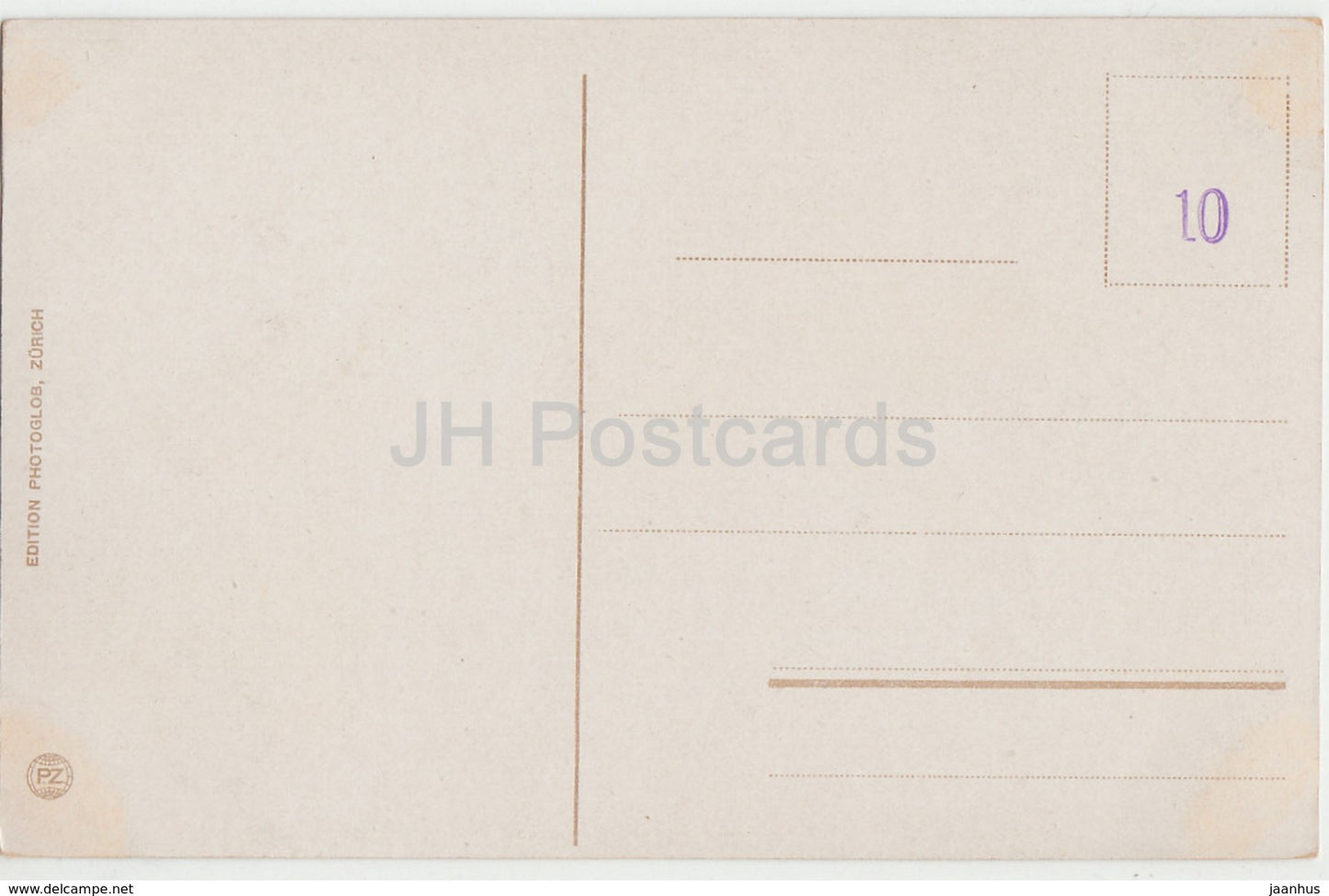 Genova - Genoa - Il Campo Santo - 30472 - old postcard - Italy - unused