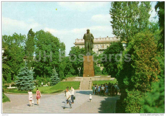 monument to ukrainian poet T. Shevchenko - Kiev - Kyiv - 1973 - Ukraine USSR - unused - JH Postcards