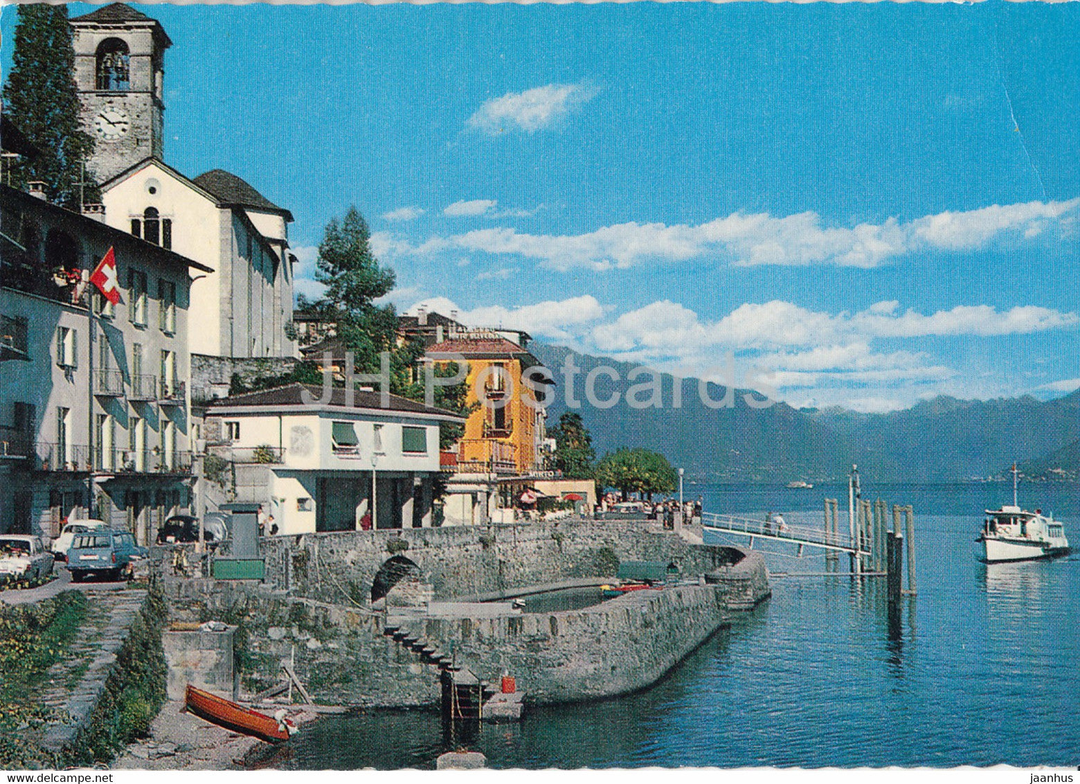 Brissago - Lago Maggiore - 6614  - 1968 - Switzerland - used - JH Postcards