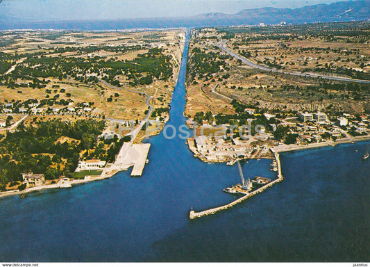 Greece - The Isthmus - canal - Greece - unused - JH Postcards