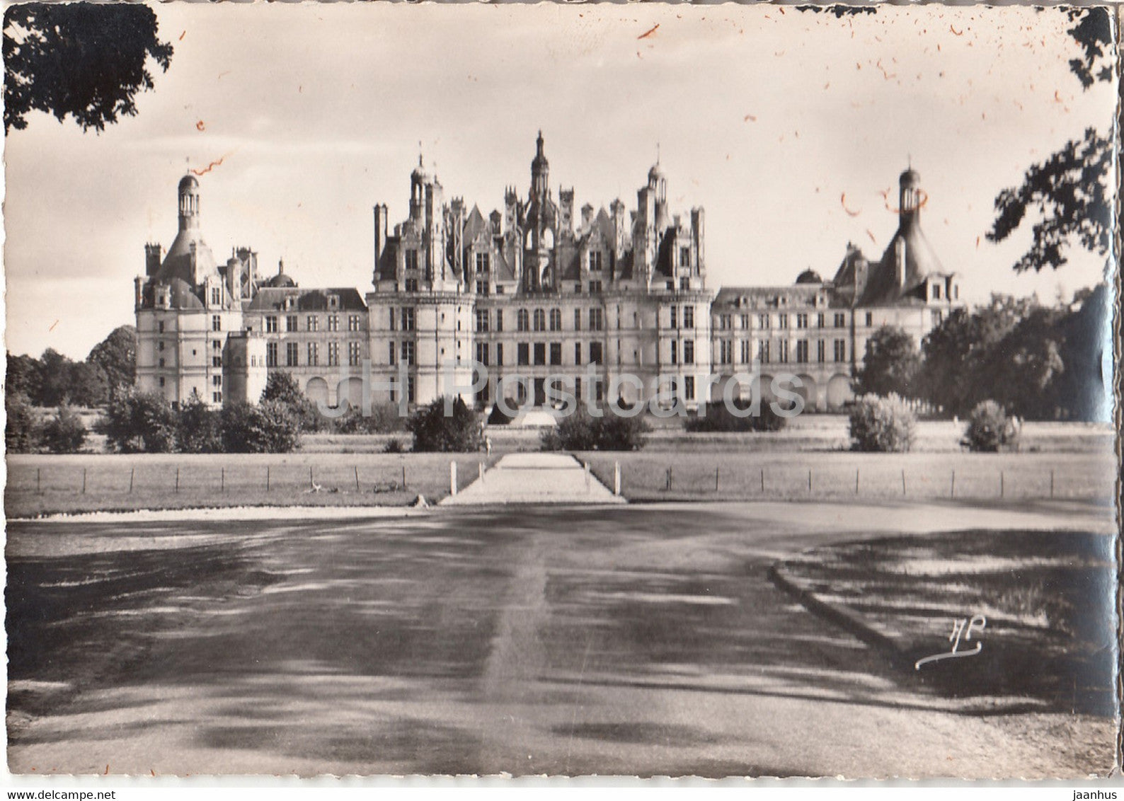 Chambord - Le Chateau - Facade Nord - The Palace - Noth Facade - castle - France - unused - JH Postcards