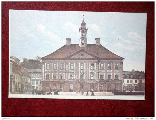 Tartu - town hall - old postcard REPRODUCTION!!! - 1981 - Estonia USSR - unused - JH Postcards