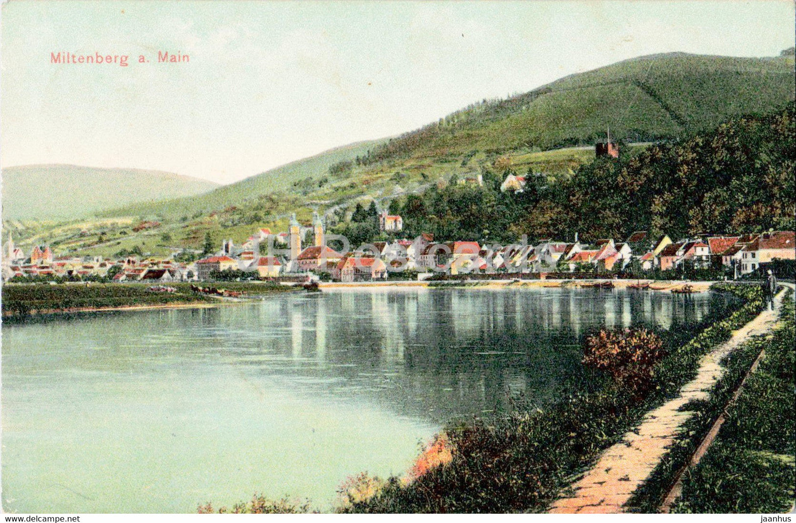 Miltenberg a Main - old postcard - Germany - used - JH Postcards