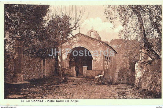 Le Cannet - Notre Dame des Anges - 23 - old postcard - France - unused - JH Postcards