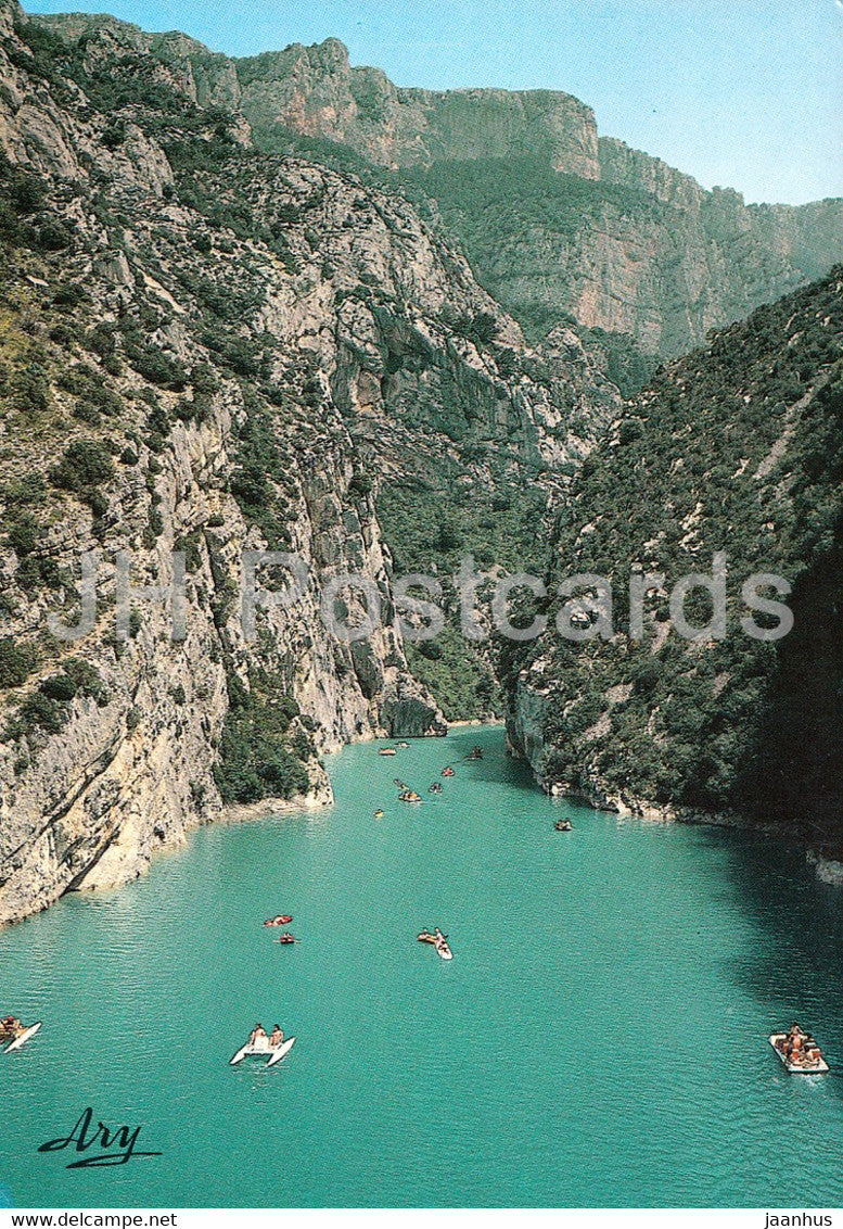 Le Verdon au Galetas sortie des Gorges - Les Gorges Pittoresques du Verdon - 941 - France - unused - JH Postcards