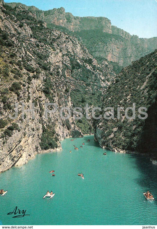 Le Verdon au Galetas sortie des Gorges - Les Gorges Pittoresques du Verdon - 941 - France - unused - JH Postcards